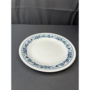 Corelle Old Town Blue Sandwich/salad Plates Vintage Corning Glass